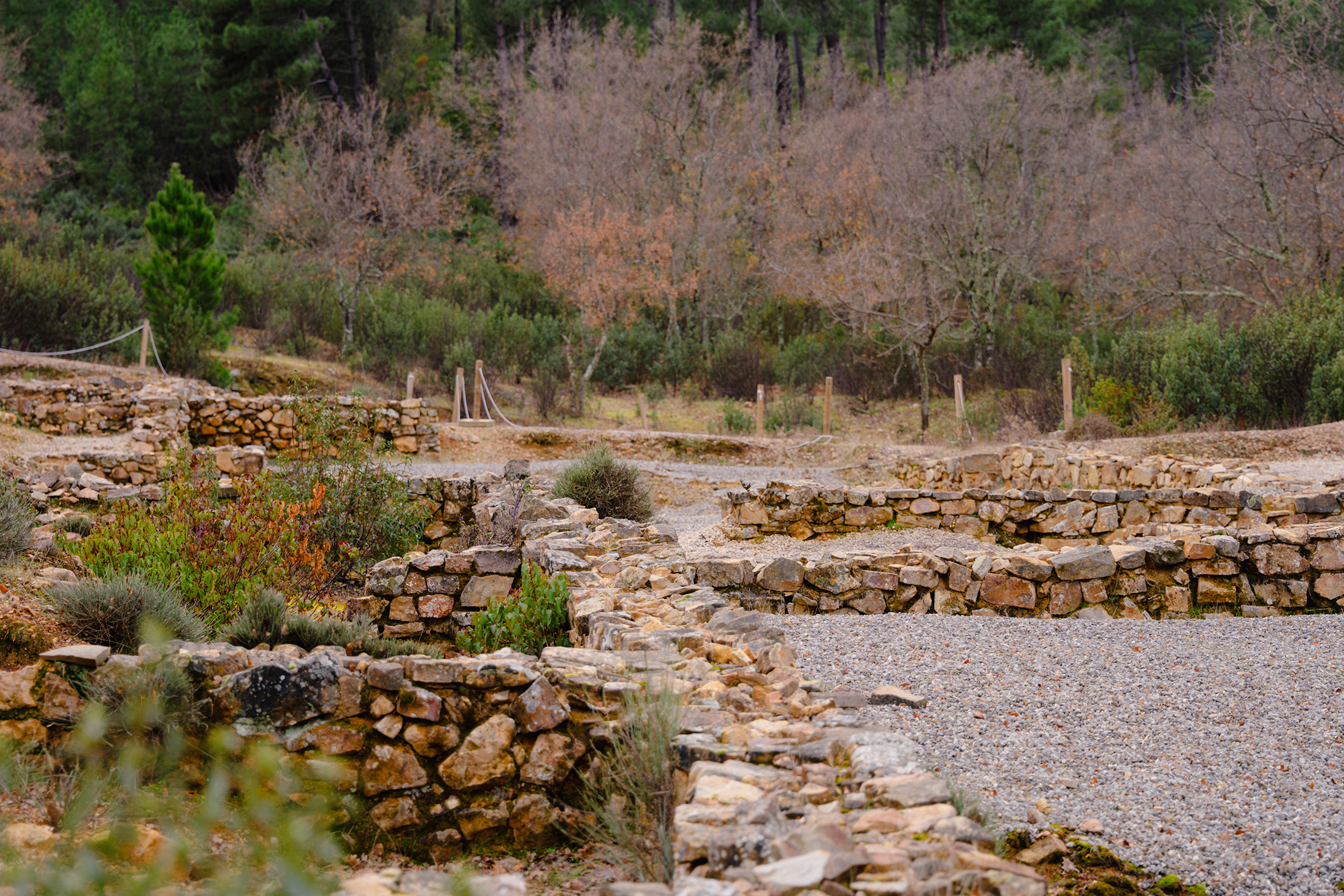 Restos arqueológicos del poblado romano en Fuencaliente, Ciudad Real. Fotografía realizada por Ikonox Marketing Digital.