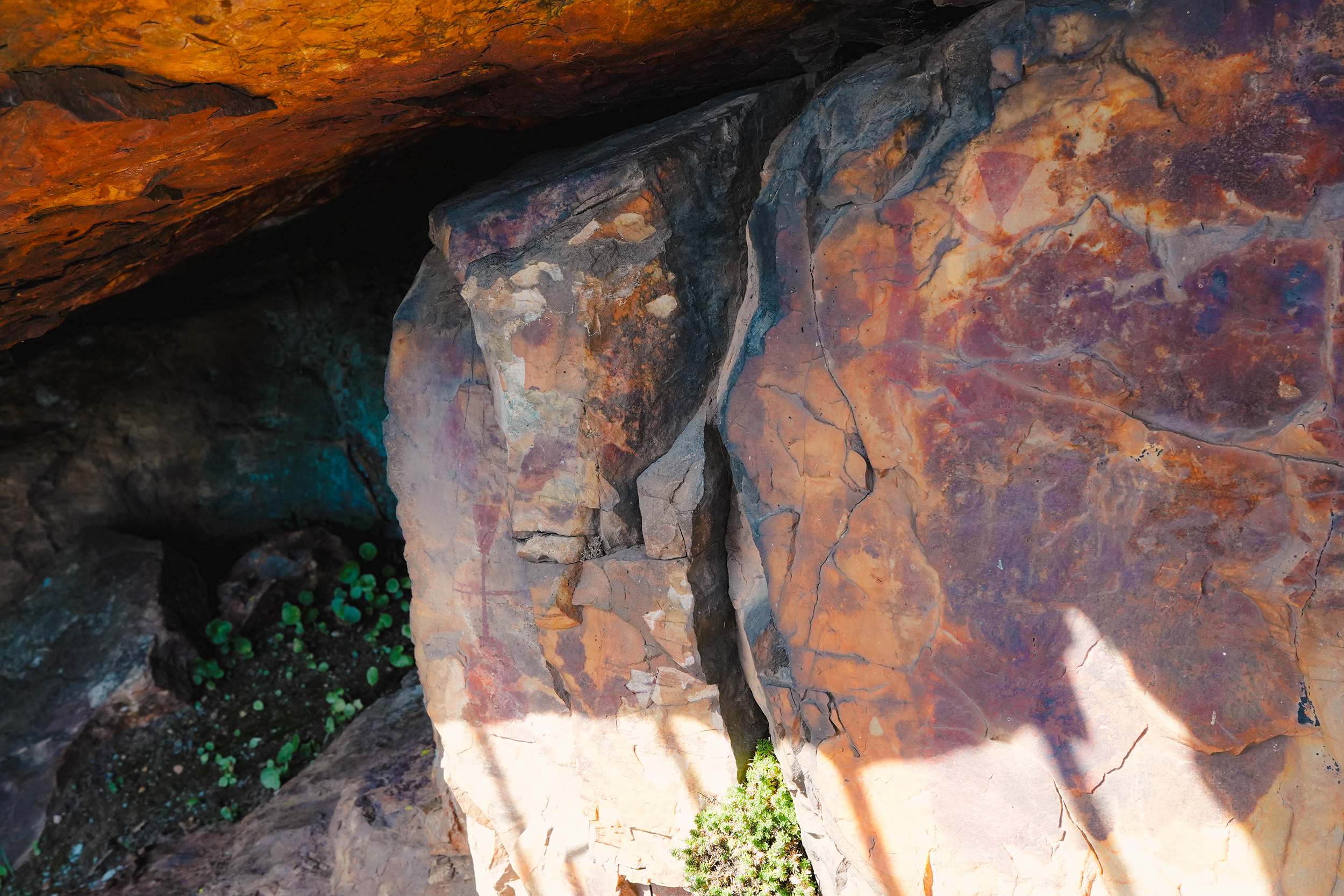 Plano detalle de yacimientos arqueológicos menores en Fuencaliente, Ciudad Real, realizado por Ikonox Marketing Digital.